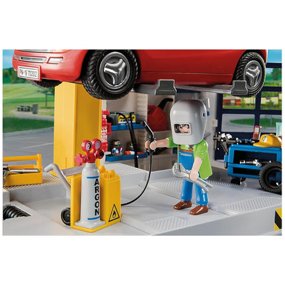 PLAYMOBIL City Life Autowerkstatt Spielset – Modell 70202