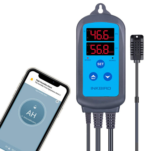Inkbird IHC-200-WIFI Feuchtigkeitsregler – WLAN App-Steuerung