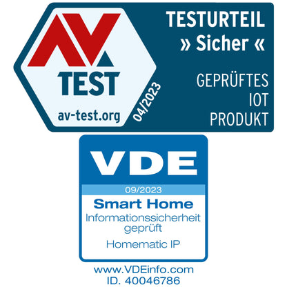 Homematic IP Heizungssteuerung 4 Heizkörper Set – Basic Weiss