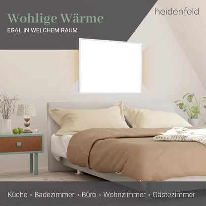 Heidenfeld HF-HP100-3 Infrarotheizung – 1000 Watt Elektroheizung