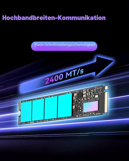 Acer Predator GM7 2 TB M.2 NVMe SSD PCIe 4.0 für PC und PS5