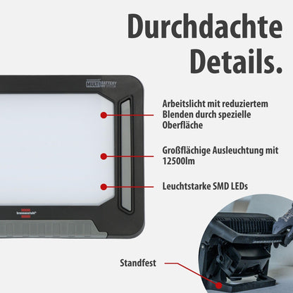 Brennenstuhl Baustrahler LED Hybrid Multi Battery 10050 MH 100W