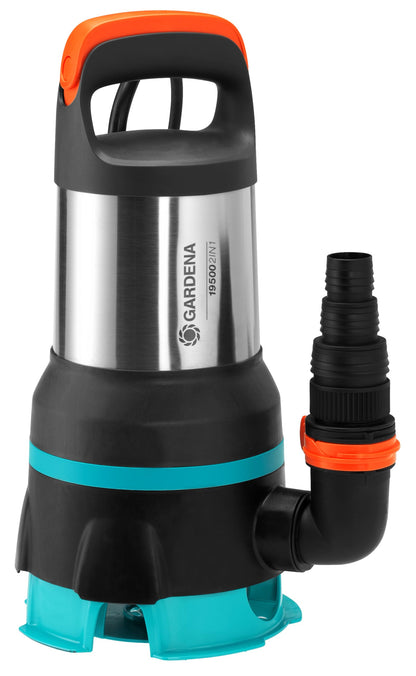 Gardena 19500 Aquasensor Klar-/Schmutzwasser-Tauchpumpe - LED