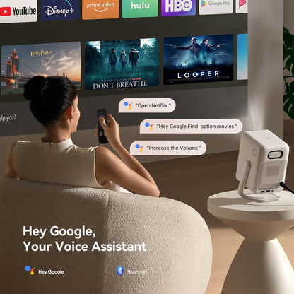 WANBO T2 Ultra Smart Beamer Projektor - FHD Android TV Autofokus