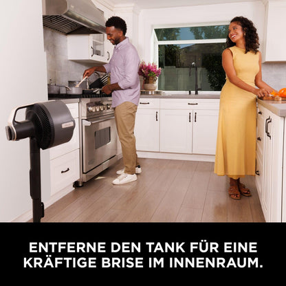 Shark FlexBreeze Pro Mist Akku-Ventilator - Anthrazit FA300EU