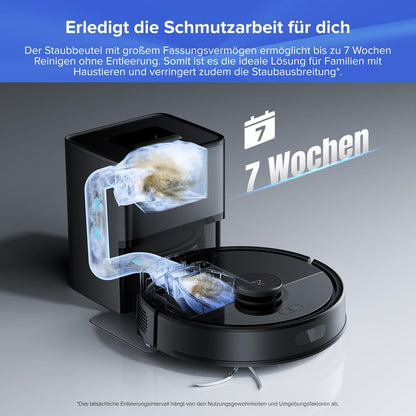 roborock Q7 L5+ Set Saugroboter mit Absaugstation und Wischfunktion