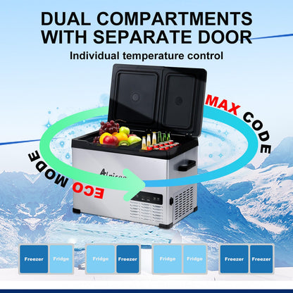 Alpicool CHS45 Kompressor Kühlbox 32L – Dualzone Tragbar