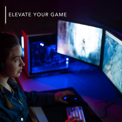 Invision MX400 Dual Monitor Schreibtischklemme – 19-32 Zoll