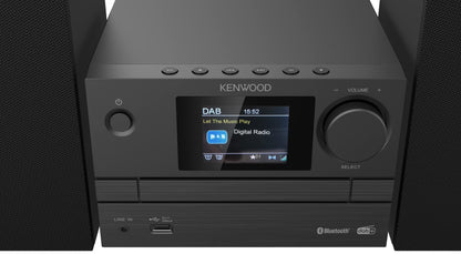 Kenwood M-525DAB Micro HiFi-System – DAB+ CD Bluetooth