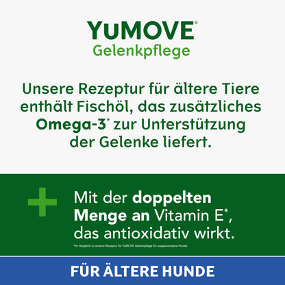 YuMOVE Gelenktabletten Hund Grünlippmuschel – für ältere Hunde 240 Stk.