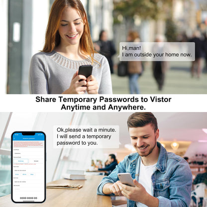 WELOCK PBL41 Elektronisches Türschloss – Zahlencode, Bluetooth, IP65