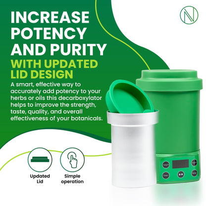 Nebula Boost Decarboxylator & Kräutermischer - Grün