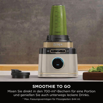 Ninja 3-in-1 Detect Power Blender Küchenmaschine Pro - Stone Gold