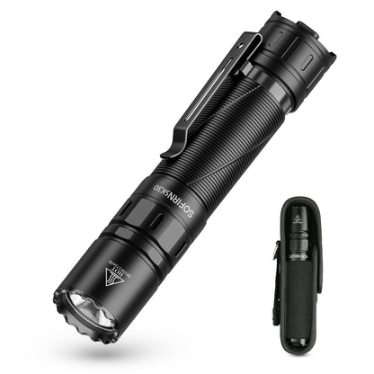 Sofirn SK30 LED Taschenlampe 3000 Lumen USB-C taktisch aufladbar aus eloxierter Aluminiumlegierung, wasserdicht nach IPX8