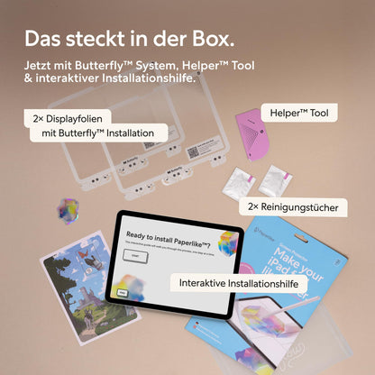 Paperlike 3 Displayschutzfolie für iPad Pro 12.9 Zoll, 2 Stück