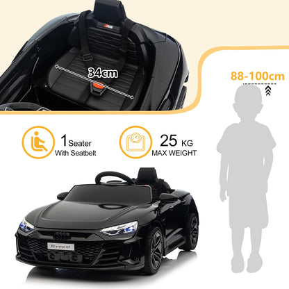 LEADZM Elektro Kinderauto mit Fernbedienung – Schwarz