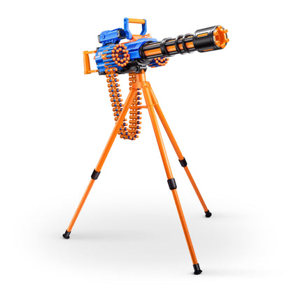 Zuru XSHOT Insanity Motorisierter Gatling Blaster mit Stativständer inklusive 72 Darts