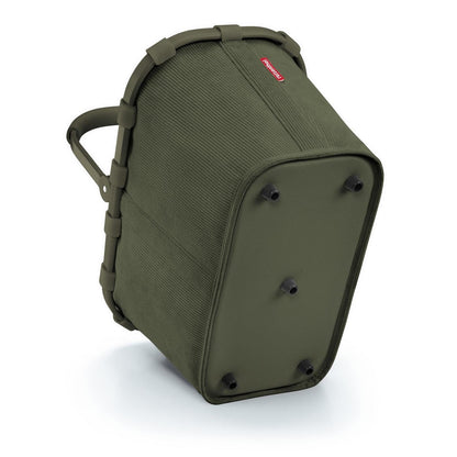 reisenthel carrybag cord dark matcha – Einkaufskorb, 22 l