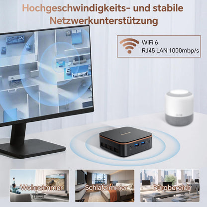 Blackview MP20 Mini PC Intel N150 - 16GB RAM 512GB Win 11 Pro