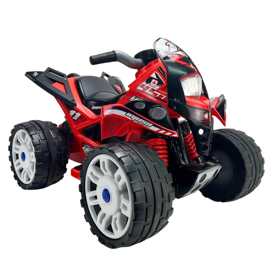 INJUSA The Beast Elektro-Kinderquad 12V – Rot, für Kinder