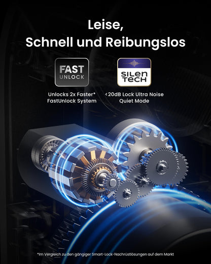 SwitchBot WLAN Smart Lock Ultra mit Touchscreen-Tastatur