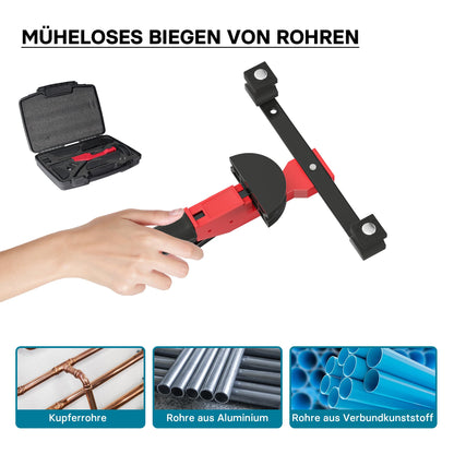 Wiltec Rohrbiegemaschine manuell 14-32mm - Biegeradius bis 90 Grad