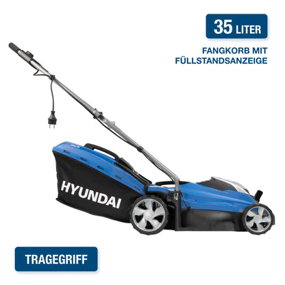 HYUNDAI LM3301E Elektro-Rasenmäher - 33cm Mulchfunktion