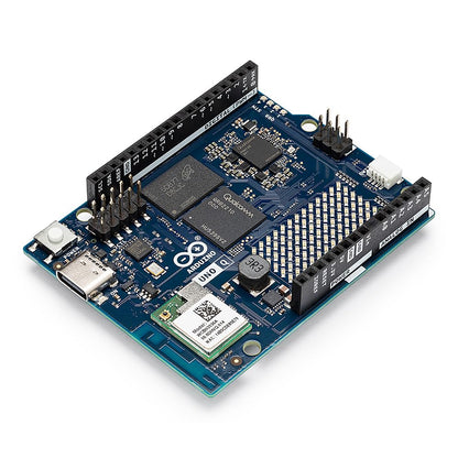 Arduino UNO Q 4GB ABX00173 Entwicklungsboard, Wi-Fi 5, USB-C – Hybrid-Board für KI-, IoT- und Robotik-Anwendungen