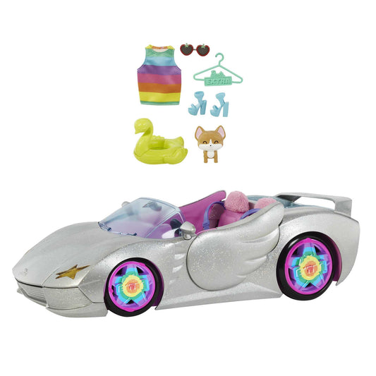Barbie Extra Auto Cabrio Silber - Spielzeugauto