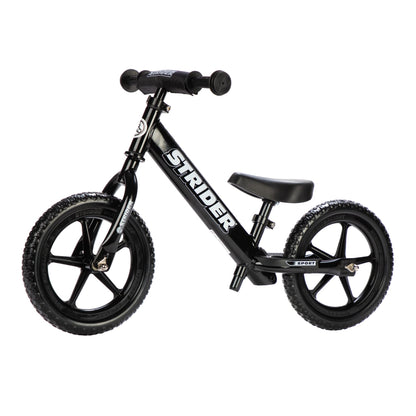 Strider 12 Sport Bike Kinder Laufrad 12 Zoll - Schwarz