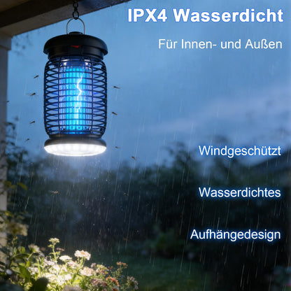 WUEAOA Insektenvernichter elektrisch, UV-Mückenlampe 4200V mit LED