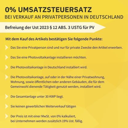 Avoltik Balkonkraftwerk Halterung 2er Set für Solarmodule, 0-90°