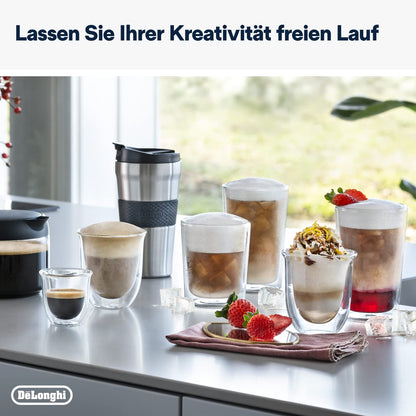 De’Longhi Eletta Explore Perfetto Kaffeevollautomat - Dunkelgrau