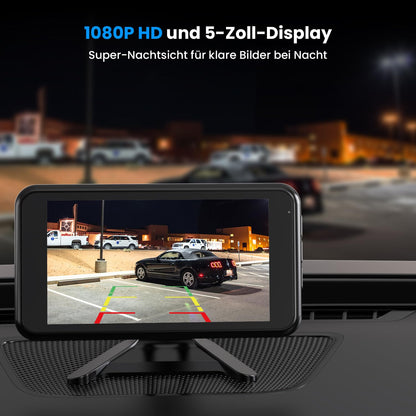 AUTO-VOX W12 Rückfahrkamera Kabellos 5" LCD 1080P