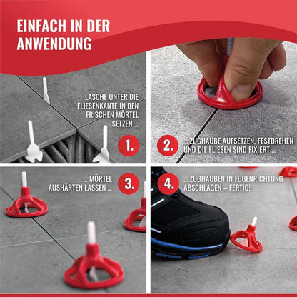 Nivilli Spinny Tabs Gewindelaschen 5 mm, 700 Stück - Nivelliersystem