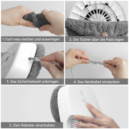 HUTT DDC55 Fensterputzroboter - Automatischer Fensterreiniger