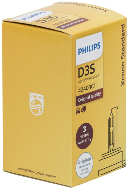 Philips D3S Xenon Scheinwerfer Brenner - Standard 35W Original