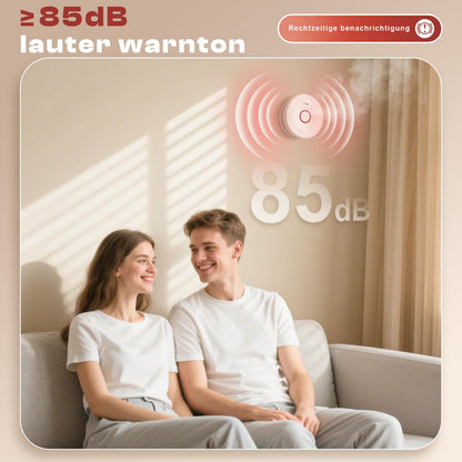 Wlikeit Rauchmelder SD-431 mit 10-Jahres-Batterie, 6er Set
