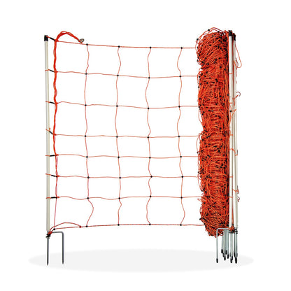 horizont easyLine Elektronetz Schafzaun 90cm/50m - 14 Pfähle: 90cm Elektronetz zum sicheren Hüten von Schafen mittels Hütespannung.