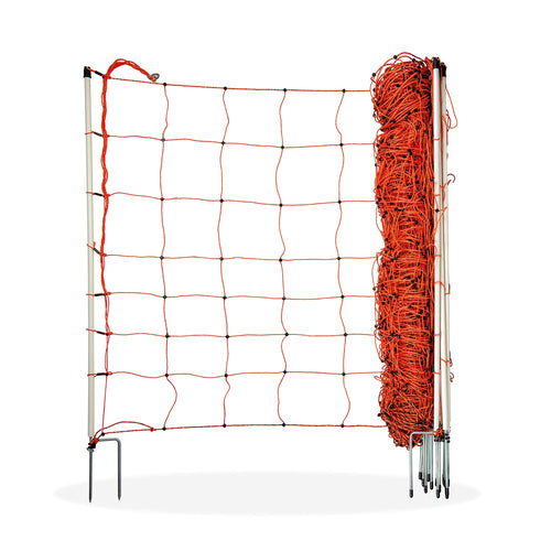 horizont easyLine Elektronetz Schafzaun 90cm/50m - 14 Pfähle: 90cm Elektronetz zum sicheren Hüten von Schafen mittels Hütespannung.