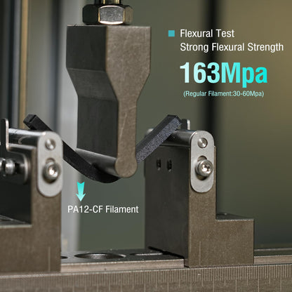SUNLU PA12-CF 3D-Filament - Kohlenstofffaser 1.75mm 1KG Schwarz