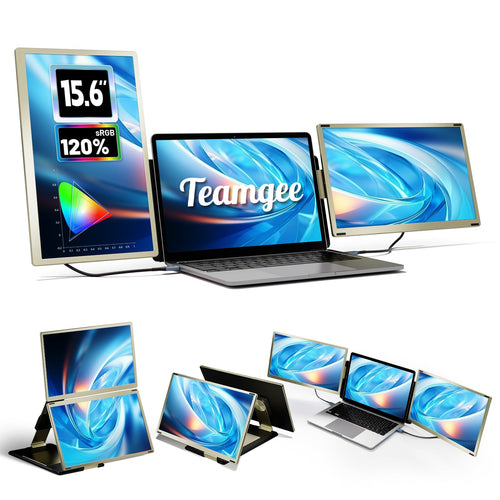 Teamgee Laptop Bildschirm Extender - 15.6" Triple FHD