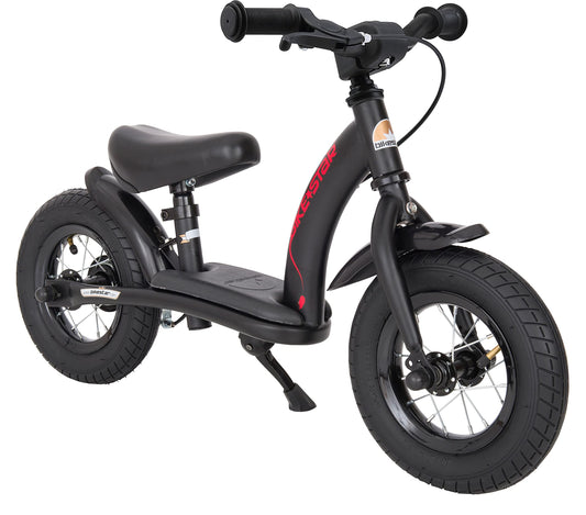 BIKESTAR Classic Kinderlaufrad - 10 Zoll Schwarz Matt