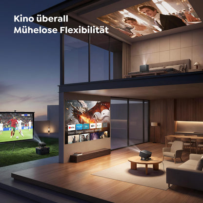 TOPTRO TP3 Smart Beamer Full HD mit Google TV und Autofokus