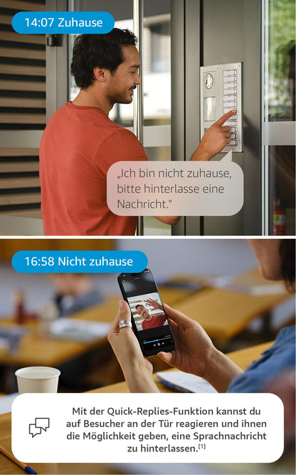 Ring Intercom Video – Smarte Video-Gegensprechanlage mit Fernzugriff