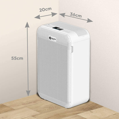 Balter LR-02 Luftreiniger – HEPA H13, Weiss für Allergiker