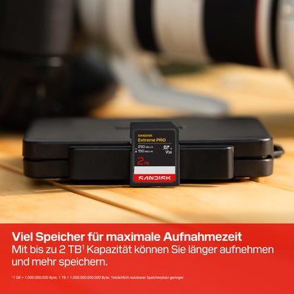 SanDisk Extreme PRO SD UHS-I Speicherkarte 64 GB, 200 MB/s
