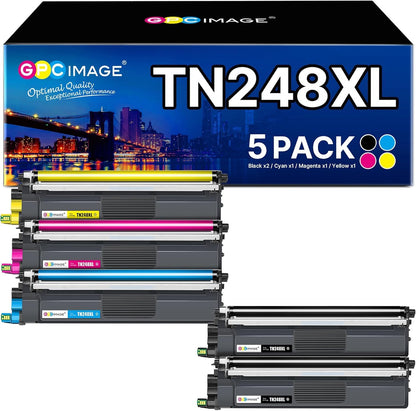 Kompatibel für Brother TN-248XL Toner - 5er-Pack