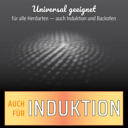 GSW Profi-Jumbotopf Kochtopf – Edelstahl 28cm 15L Silber