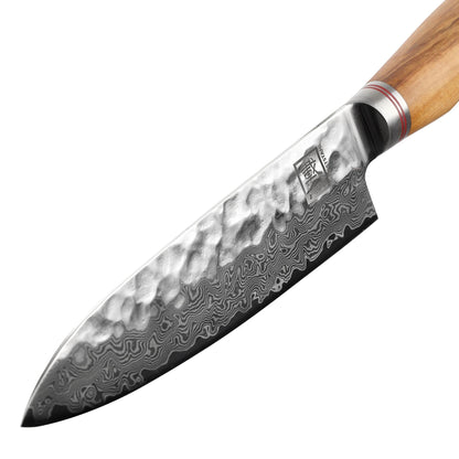 zayiko Minami Premium Damast Santokumesser 17.5 cm